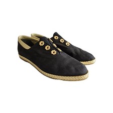 Bally Jallut Designer Schöne Damen Leder Slipper Mokassin Schuhe Schwarz  Gr. 41