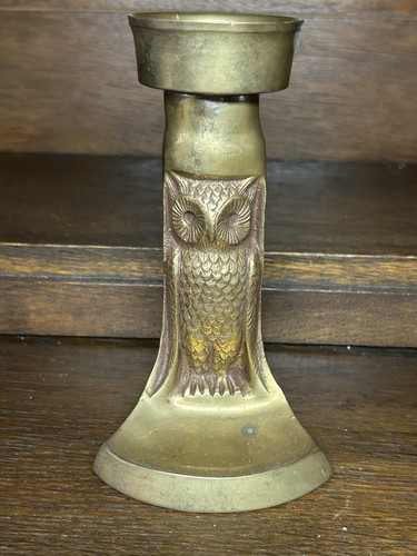 Vintage eulen kerzenhalter - vintage,