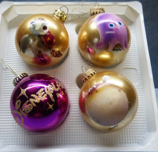 28509. Disney Weihnachtskugeln Christbaumschmuck  Findet Nemo  4 Stück