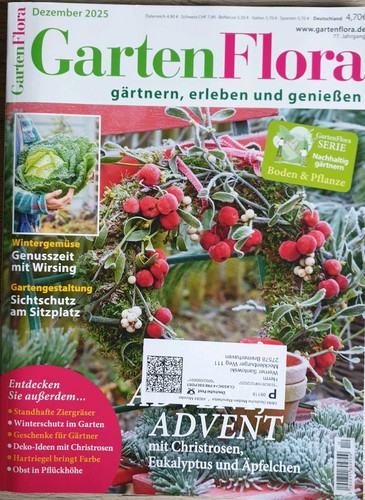 Gartenzeitschrift gartenflora - gartenzeitschrift,
