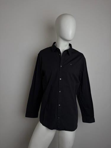 Tommy hilfiger hemd schwarz - tommy,