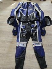 Motorradanzug Leder  Stiefel 46 Jacke 5xXL Hose 4xXL Handschuhe 4xXL