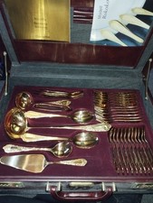 Nivella Solingen Rokoko Besteck mit Koffer