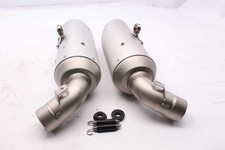 Auspuff Endschalldämpfer Set