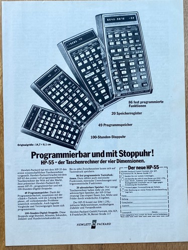 Hewlett packard taschenrechner - packard,