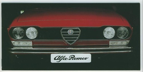 Alfa romeo 1975 prospekt - romeo,