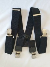Hosenträger schwarz 4 cm