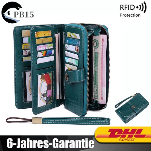 Leder frauen geldbörse - leder,