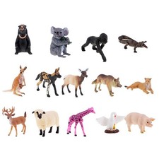 Tierfiguren Set, 14 teilig