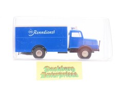 Brekina 71601 IFA S4000 IFA Renndienst mit Spiegel blau in OVP 1:87 193999