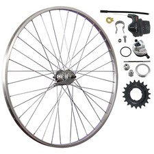 Laufrad 28 Zoll Hinterrad Shimano Nexus SG-3C41 3 Gang Nabenschaltung RBN silber