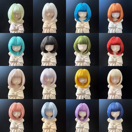 Bjd puppenperücke mit - puppenperücke,