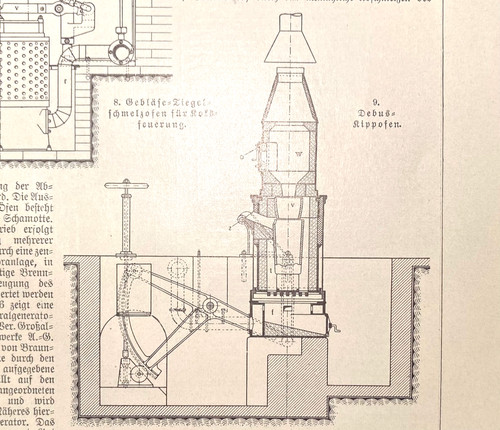 Alte lithographie technische - alte,