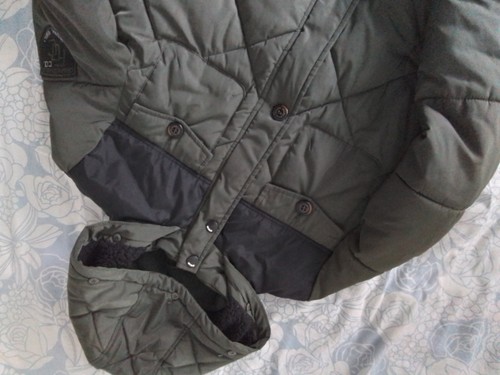 Winterjacke olivgrün gr - winterjacke,