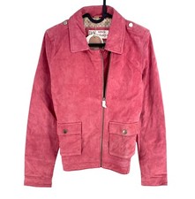 MNG Mädchen Pinke Wildleder