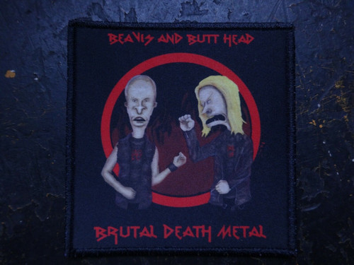 Beavis patch aufnäher kutte - patch,