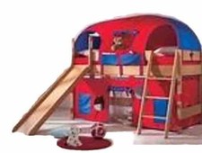 Paidi spielbett mit - mit, rutsche
