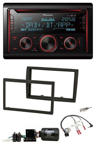 Pioneer 2din dab - dab, lenkrad