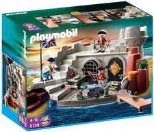 PLAYMOBIL 5139 Soldatenfestung mit Schatzverlies Englische Rotröcke Pirat SELTEN