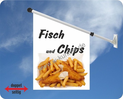 Flagge fisch chips bistro - flagge,, chips,