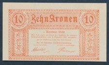 Banknoten Österreich 1918