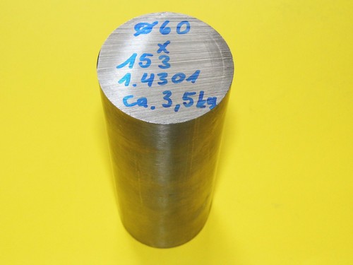Edelstahl rund 60 - -,
