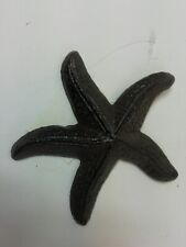 Seestern Gusseisen Deko Garten braun Wandschmuck Tischschmuck maritim beach