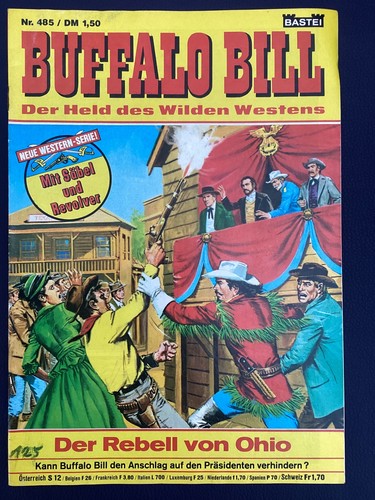 Bastei comic buffalo bill - buffalo, #