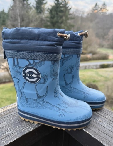 Mikk line gummistiefel - mikk-line, blau