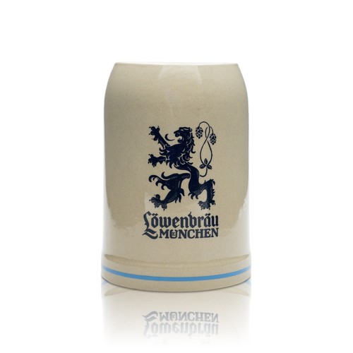 Löwenbräu tonkrug glas - löwenbräu, 0,5l