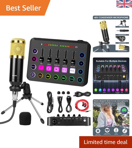 Vielseitiges podcasting kit - vielseitiges,