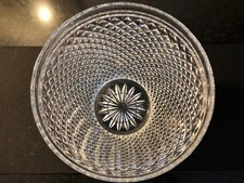 Pressglas Vase  Steinelschliff