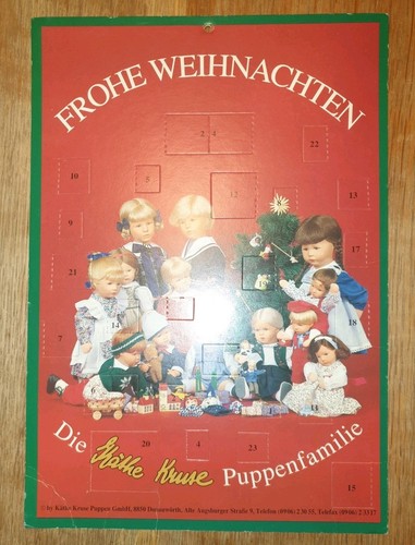 Käthe kruse adventskalender - käthe,