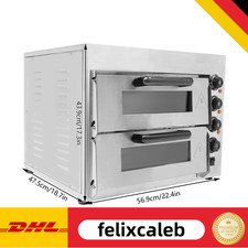 3000W Gastro Pizzaofen Pizza