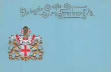 731346) Wappen Präge AK Freiburg i.B. 