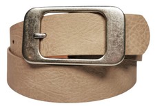 Basic Gürtel Breite 3,6 cm echt Leder und Polyurethan bis 105 cm 34 Farben 3156