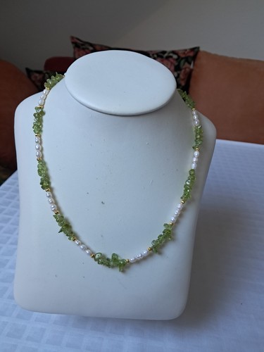 Halskette peridot swz cm - halskette, peridot,