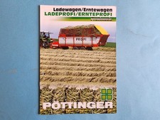 Prospekt Pöttinger Ladewagen / Erntewagen