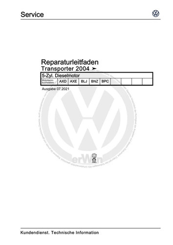 Transporter 2003 2007 - vw, 2003–2007