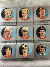 Bayern München Commodore Streichhölzer Sammelsticker (58 Stück)