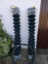 2x Maschendrahtzaun inkl. Zubehör