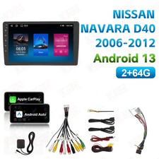 2G+64GB Für 2006-2012 Nissan Navara D40 Autoradio Android 13 GPS NAVI Carplay