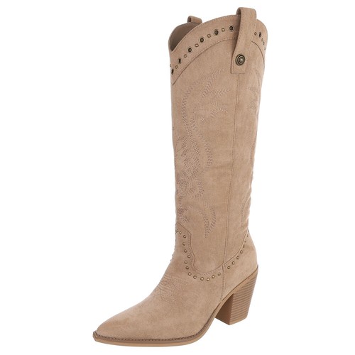 Damen cowboyboots mit - mit, nieten