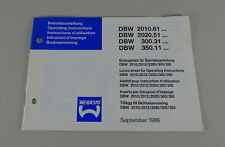 Zusatz-Betriebsanleitung Webasto Standheizung DBW 2010.61 2020.51 300.31 350.11