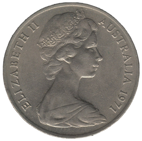 Australien 1971 cents - australien, 10