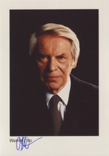 WERNER OTTO † - Autogramm orig. - Wirtschaftspionier BRD, Gründer OTTO Versand