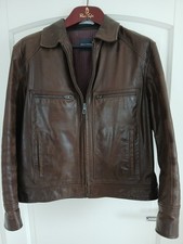 Marc O' Polo Lederjacke, Herren, Gr. 54, braun