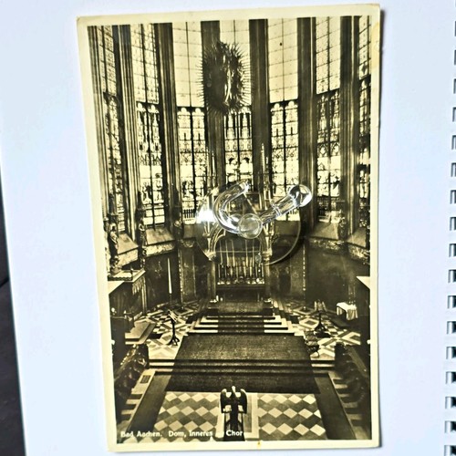 Ansichtskarte aachen dom - ansichtskarte,