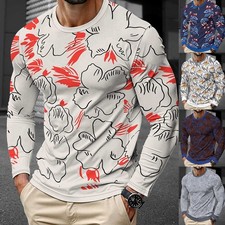 Herren 3D Druck Pullover