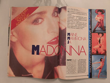 Madonna - A very rare newspaper from Finland from 1987 ( Full magazine )